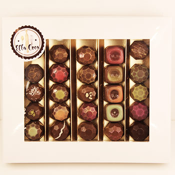 Coffret Prestige 25 chocolats Ella Crea 