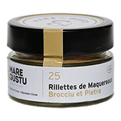 RILLETTES DE MAQUEREAU, Brocciu et PIETRA Mare&Gustu