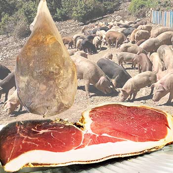 Prisuttu fermier ±6 kg  / garantie 100% élevage cochons Corses