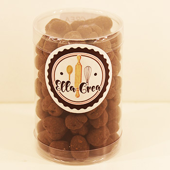 Cacahuètes grillées enrobées chocolat noir Ella Crea 150 g