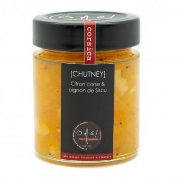Chutney Citrons Corses et Oignon de Sisco O mà!