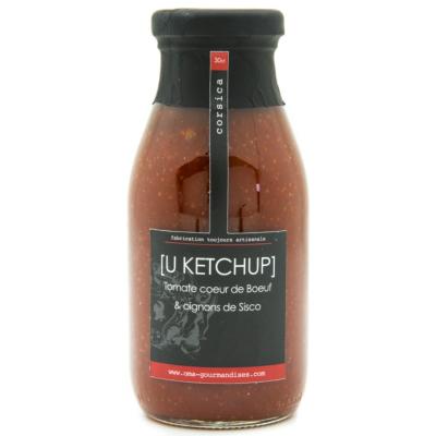 U Ketchup Tomate coeur de boeuf et oignon de Siscu O mà !