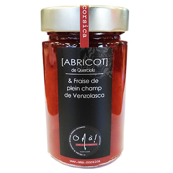 Confiture Abricot et Fraise O mà!