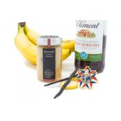 Confiture Banane, rhum de Martinique O mà!