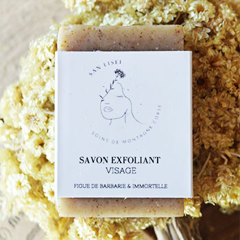 Savon exfoliant visage San Lisei 