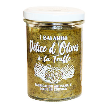 Olivade : Délice d'Olives à la Truffe I Balanini 180 gr