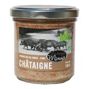 Terrine de porc à la châtaigne BIO Minnà 135 g