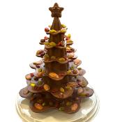 Sapin de Noel chocolat au lait et mendiants Ella Crea 460 g
