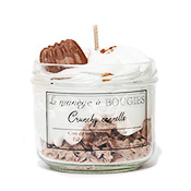 Bougie Crunchy cannelle Le Manège à bougies 150 g