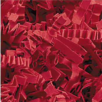 Frisure papier de calage rouge