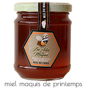 Miel Maquis milieu de printemps Les Ailes du Maquis 250 g