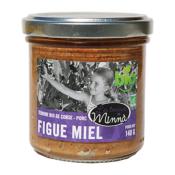 Terrine de Porc à la Figue et au miel de Corse BIO Minnà 140 gr