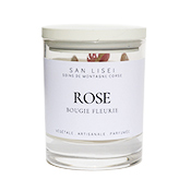 Bougie Rose San Lisei