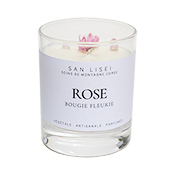 Bougie Rose San Lisei