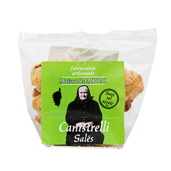 Canistrelli salés Tome/Lonzu Zamboni 40 g
