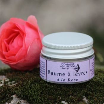 Baume à lèvres à la Rose BIO Domaine Amuredda