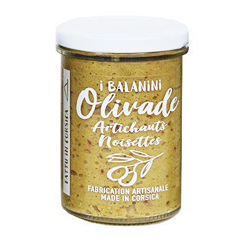 Olivade Artichauts noisettes I Balanini 180 gr