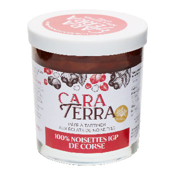 Pâte à Tartiner aux Eclats de noisettes Cara Terra 200 g