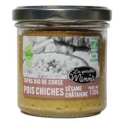 Tapas Pois chiches,sésame et châtaigne BIO 130gr