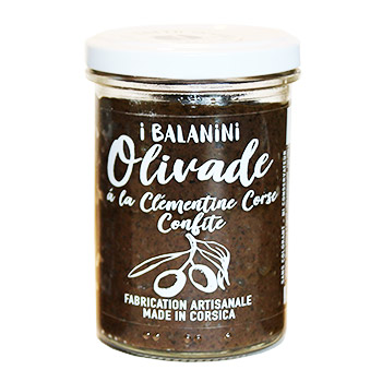 Olivade à la Clémentine corse confite I Balanini 180 gr