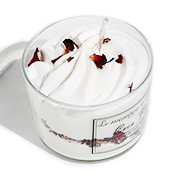 Bougie Coco fleurie Le Manège à bougies 120 g