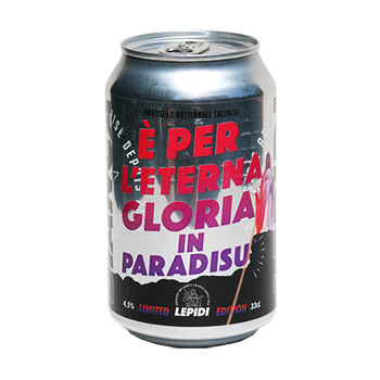 Bière GLORIA éphémère 2è Edition Limitée - Lepidi - 33 cl