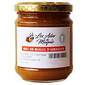 Miel de Maquis d'Arbousier Les Ailes du Maquis 250 g