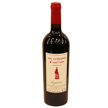 Vin rouge Les Archives d'Aurélie La Généreuse