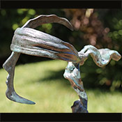 Bandeau Corse Sculpture Bronze Gabriel Diana
