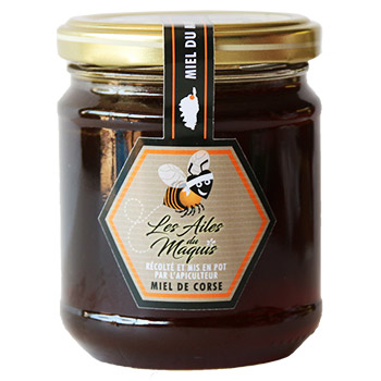 Miel Maquis d'été Les Ailes du Maquis 250 g