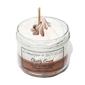 Bougie Chantilly caramel Le Manège à bougies 160 g