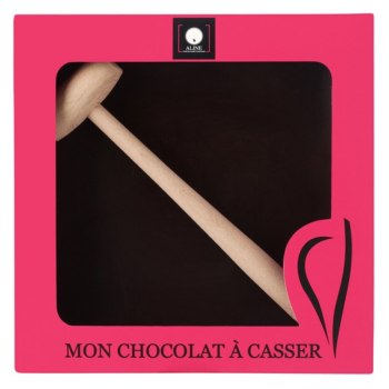 Tablette à casser chocolat Noir Aline 300 gr