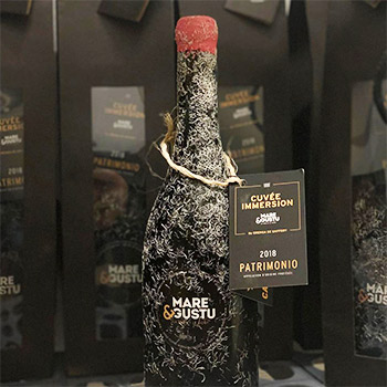 Vin cuvée "immersion" Orenga de Gaffory par Mare & Gustu AOP Patrimonio