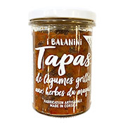 Tapas de légumes grillés aux herbes du maquis I Balanini 180 gr