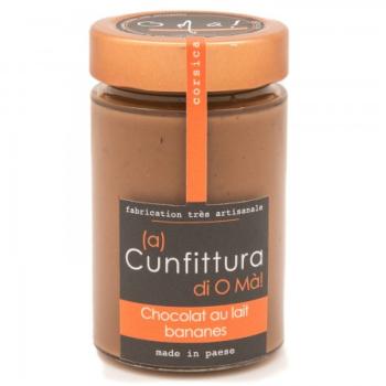 Confiture de Chocolat au lait et Banane  O mà!