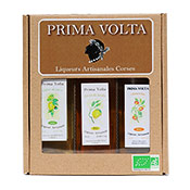 Liqueur Prima Volta Coffret Cédrat, Citron, Clémentine 3 x10 cl
