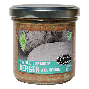 Terrine du "Berger" à la menthe BIO Minnà 135 gr